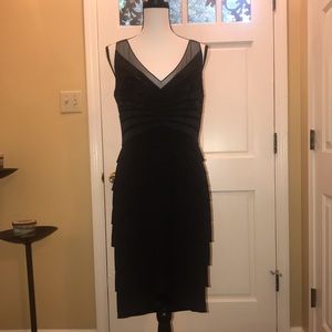 Chetta B Black Cocktail Dress